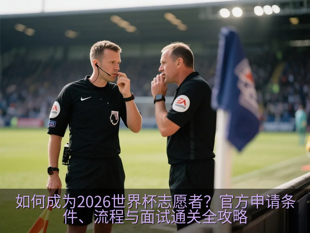 如何成为2026世界杯志愿者？官方申请条件、流程与面试通关全攻略